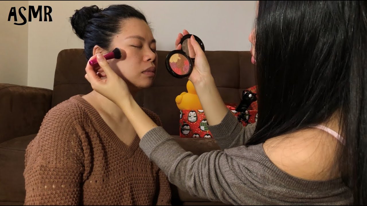 ASMR Neutral Makeup Application cuz we gotta take family pics and can’t look cray cray 😆
