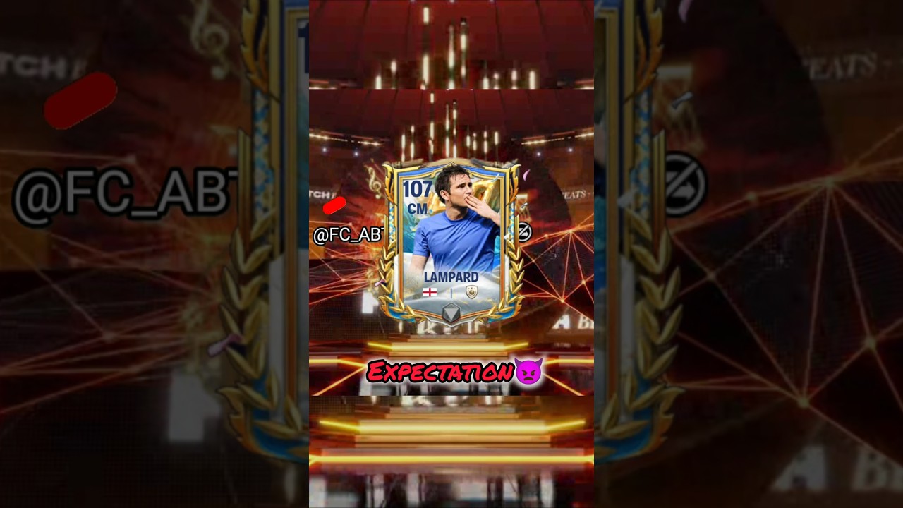 Lampard=fart 🤡🤡 IN FC MOBILE | #fcmobile #shorts #fc25