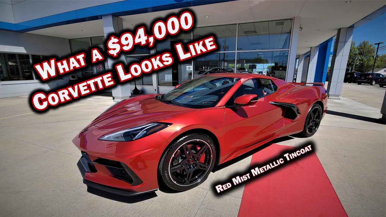 $94,000 - 2021 C8 COREVETTE!! 3LT Convertible w/ Z51 ~ Red Mist Metallic Tincoat
