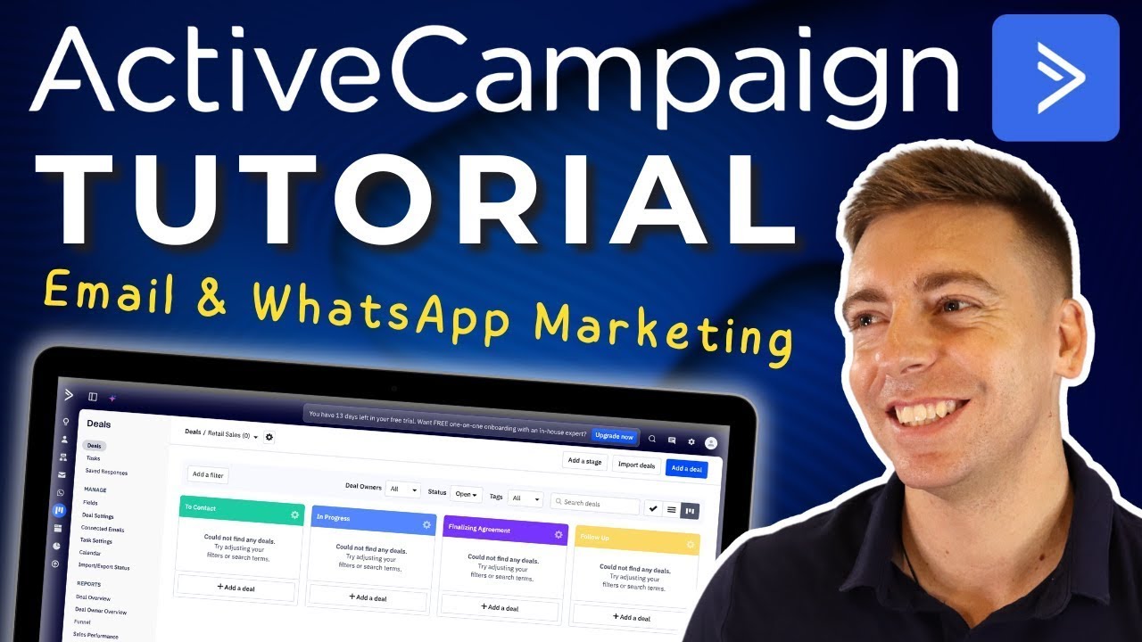 Cómo usar ActiveCampaign para Email y WhatsApp Marketing (Guía paso a paso)