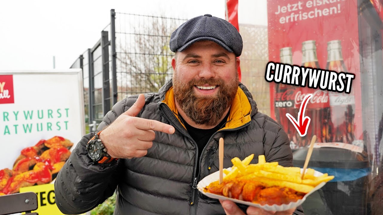 WE TRY CURRYWURST IN BERLIN 🇩🇪 | FOOD REVIEW CLUB | GERMANY REVIEW