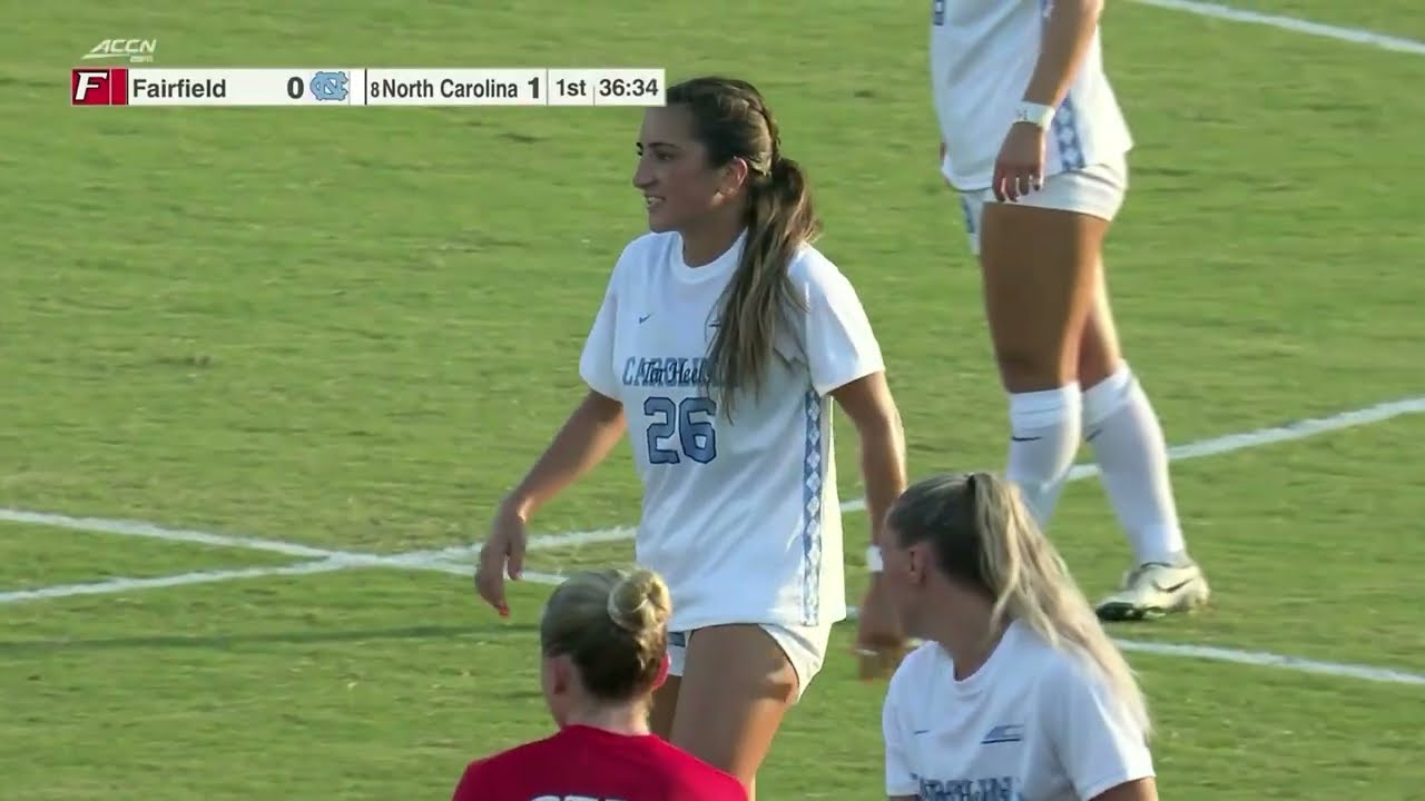 Fairfield vs. North Carolina Full Match Replay | 2026 ACC Women's Soccer
