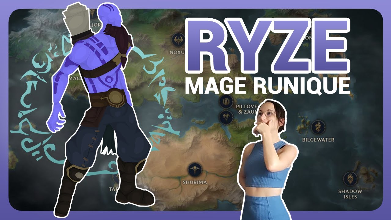 L'HISTOIRE DE RYZE DESSINEE - MAGE RUNIQUE (LEAGUEOFLEGENDS)