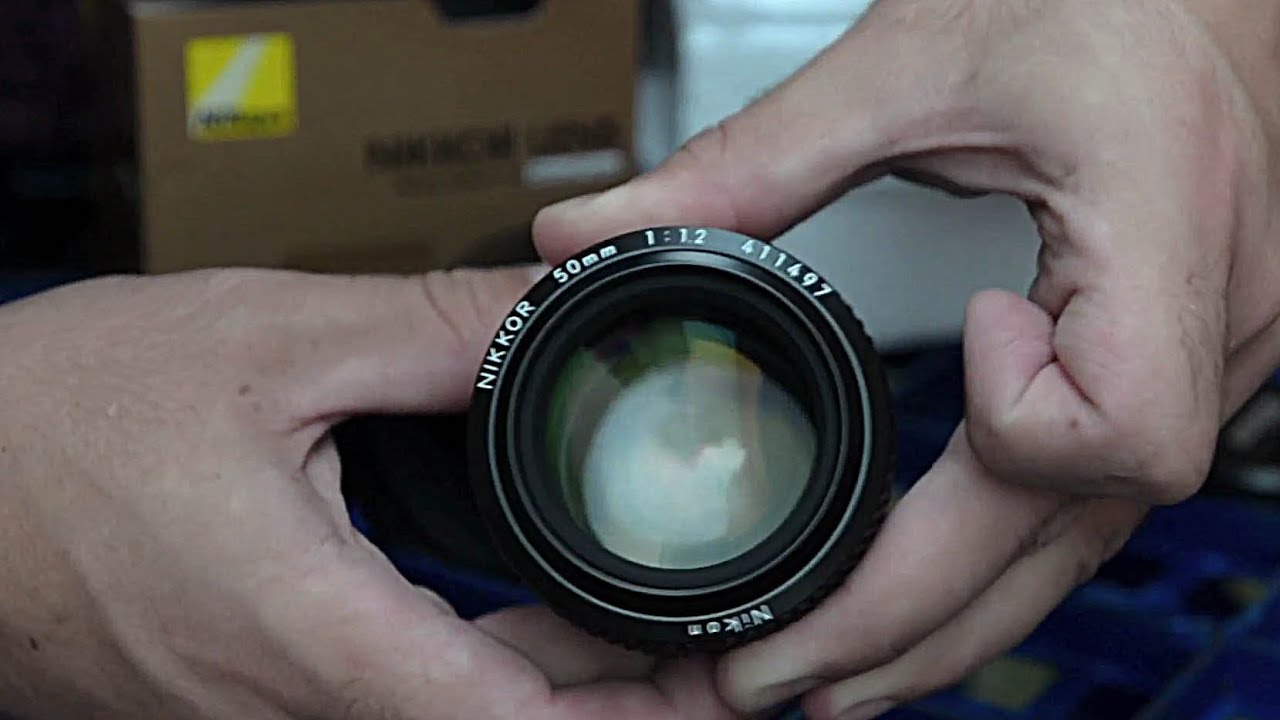 Nikon 50mm F1.2 — распаковка и введение