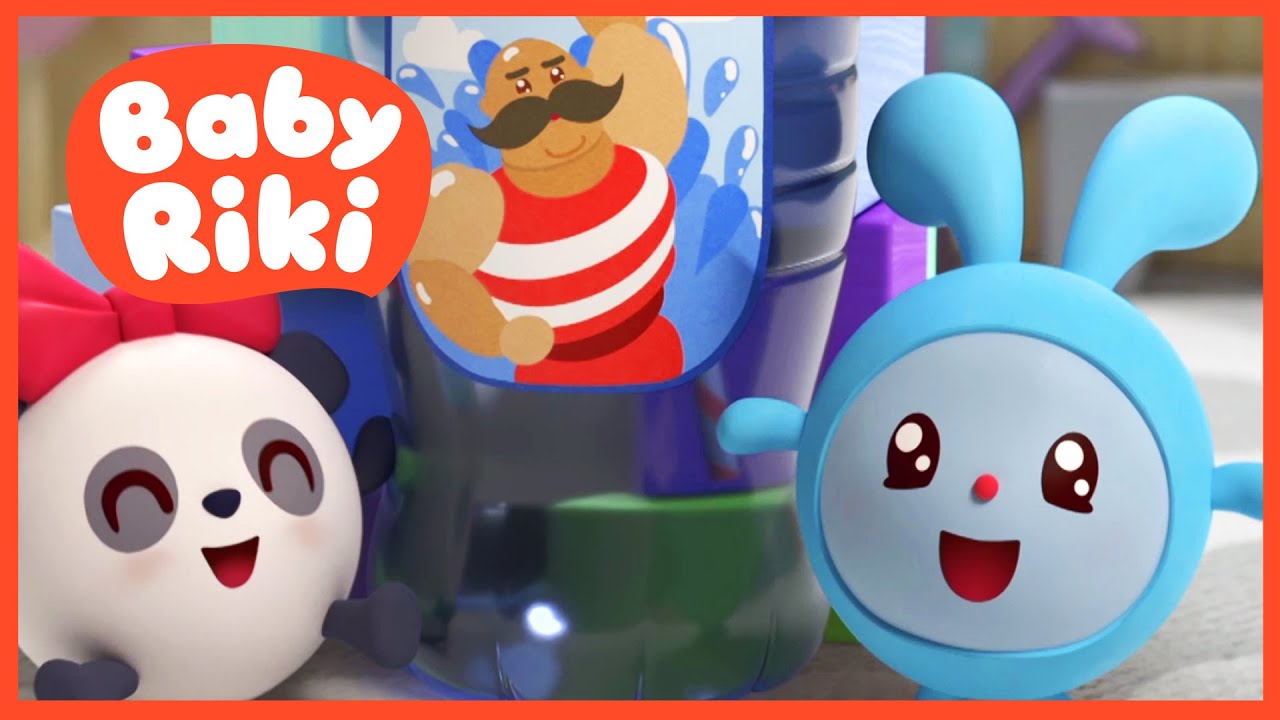 Învățăm despre APĂ cu BabyRiki 💧 Desene animate pentru copii de grădiniță