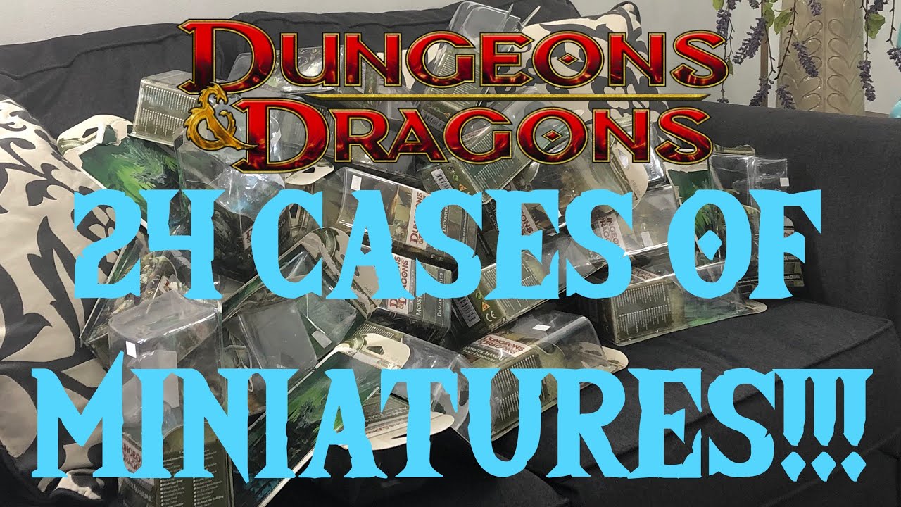 Dungeons & Dragons Miniatures Unboxing #3 | Blue Dragon RPG