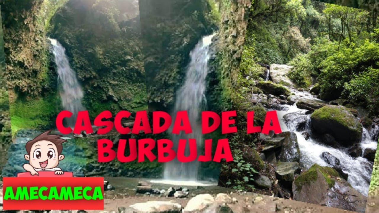 Visitando Cascada de la Burbuja &iquest;Qu&eacute; hacer? | AMECAMECA  | Estado de M&eacute;xico.