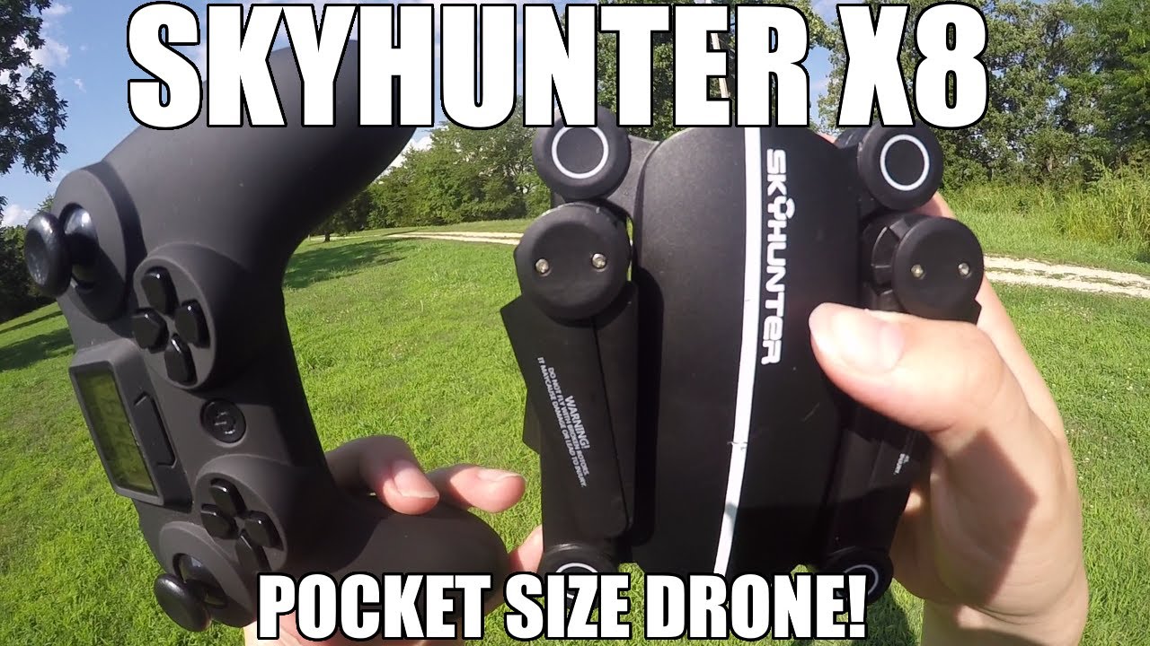 Складной дрон SkyHunter X8