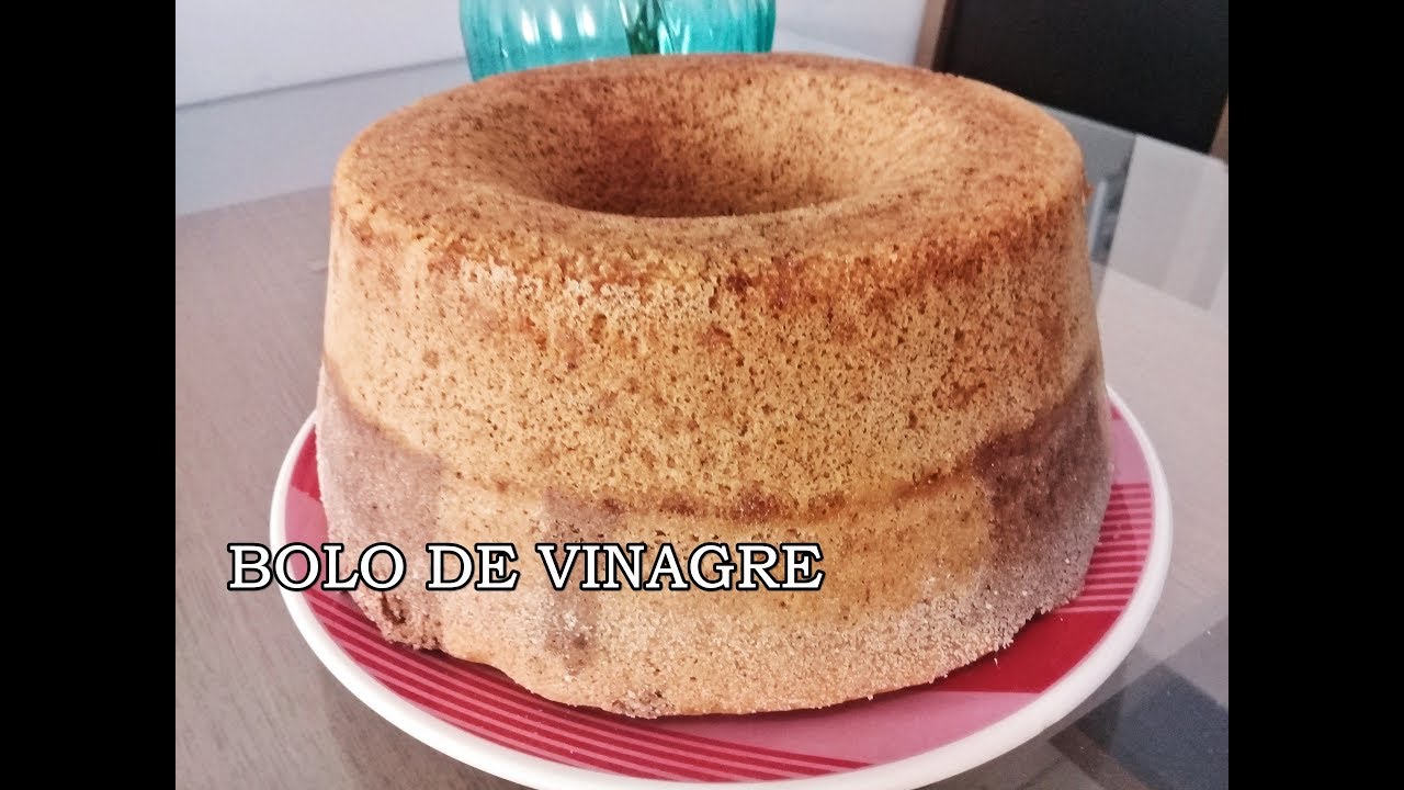 BOLO DE VINAGRE - SUPER FOFINHO