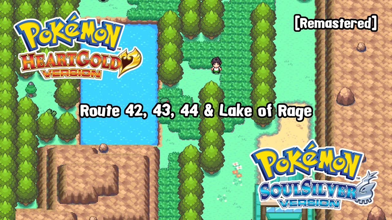 Pokémon GSC, HG/SS - Route 42, 43, 44 & Lake of Rage Theme [Remastered]