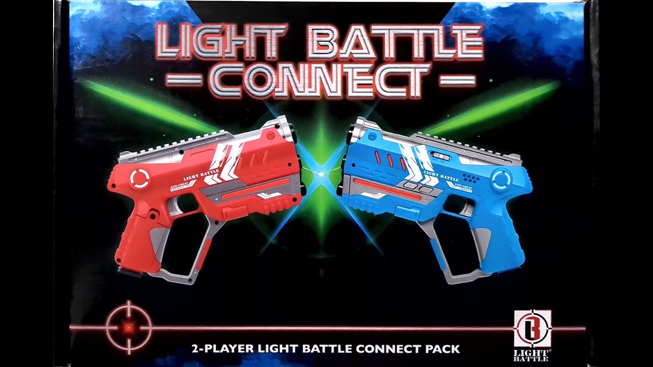 Anleitung Lasertag mit Light Battle Connect Pistole