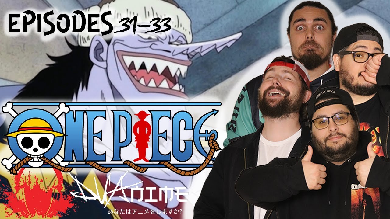 BAND REACTS: ONE PIECE EP 31-33 REACTION | FIRST TIME WATCHING ONE PIECE ANIME | ARLONG THE FISHMAN!