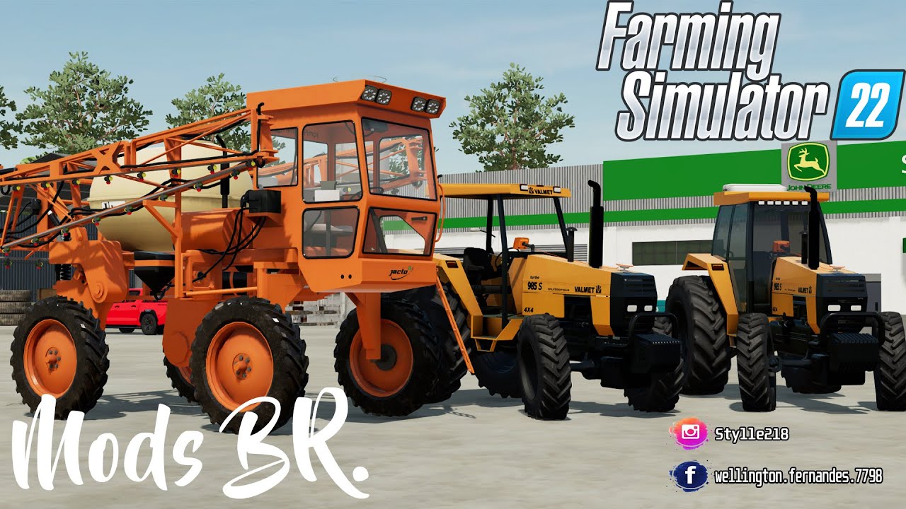 JACTO UNIPORT 2000 + VALMETÃO 985S LIBERADOS | Apresentando Mods | Farming Simulator 22