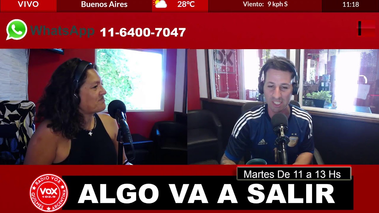 ALGO VA A SALIR  -  27 ENERO - #VOXFM EN VIVO   #ARRANCAMOS