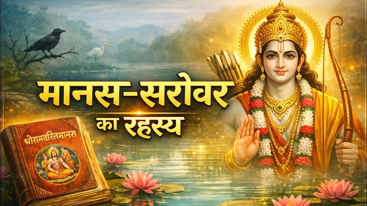रामचरितमानस का मानस-सरोवर | इसे वही पाते हैं जिन पर राम कृपा होती है। #ramayan #रामायण #रामचरितमानस