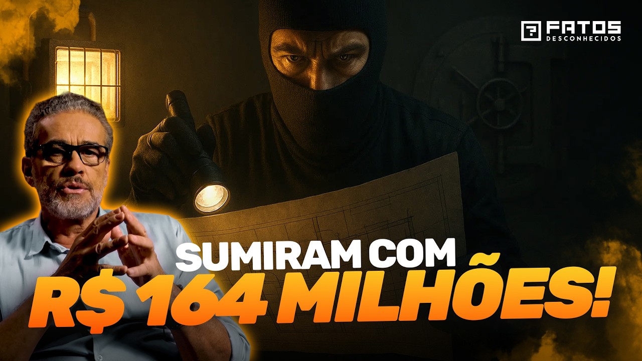 O MAIOR ROUBO DA HISTÓRIA DO BRASIL: R$164 Milhões Sumiram do Banco Central!
