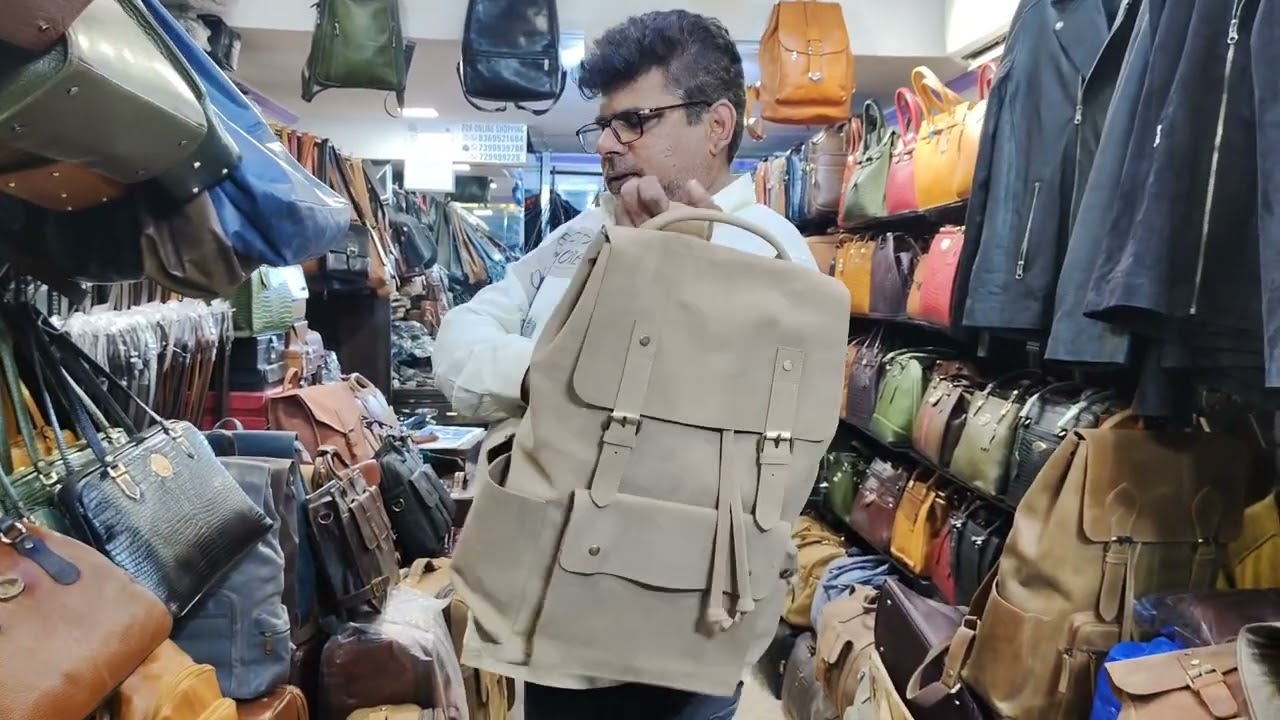 ALI LEATHER MUSEUM || 100% ORIGINAL LEATHER IN DHARAVI || BAGS COLLECTION