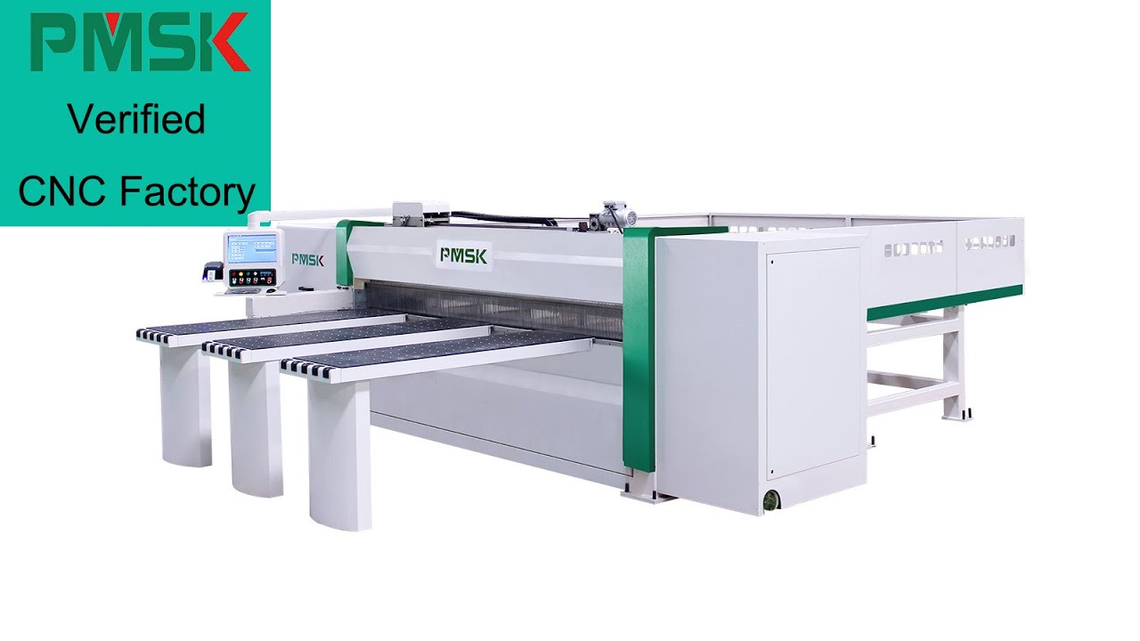 PMSK PN320 CNC Beam Saw Wood Cutting Wood Machinery Beam Saw Available Automatic Panel Saw