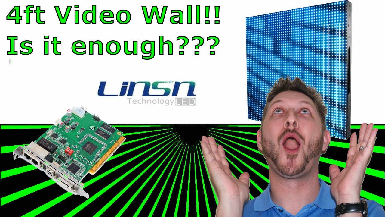 4ft Video Wall Build   Is it large enough???