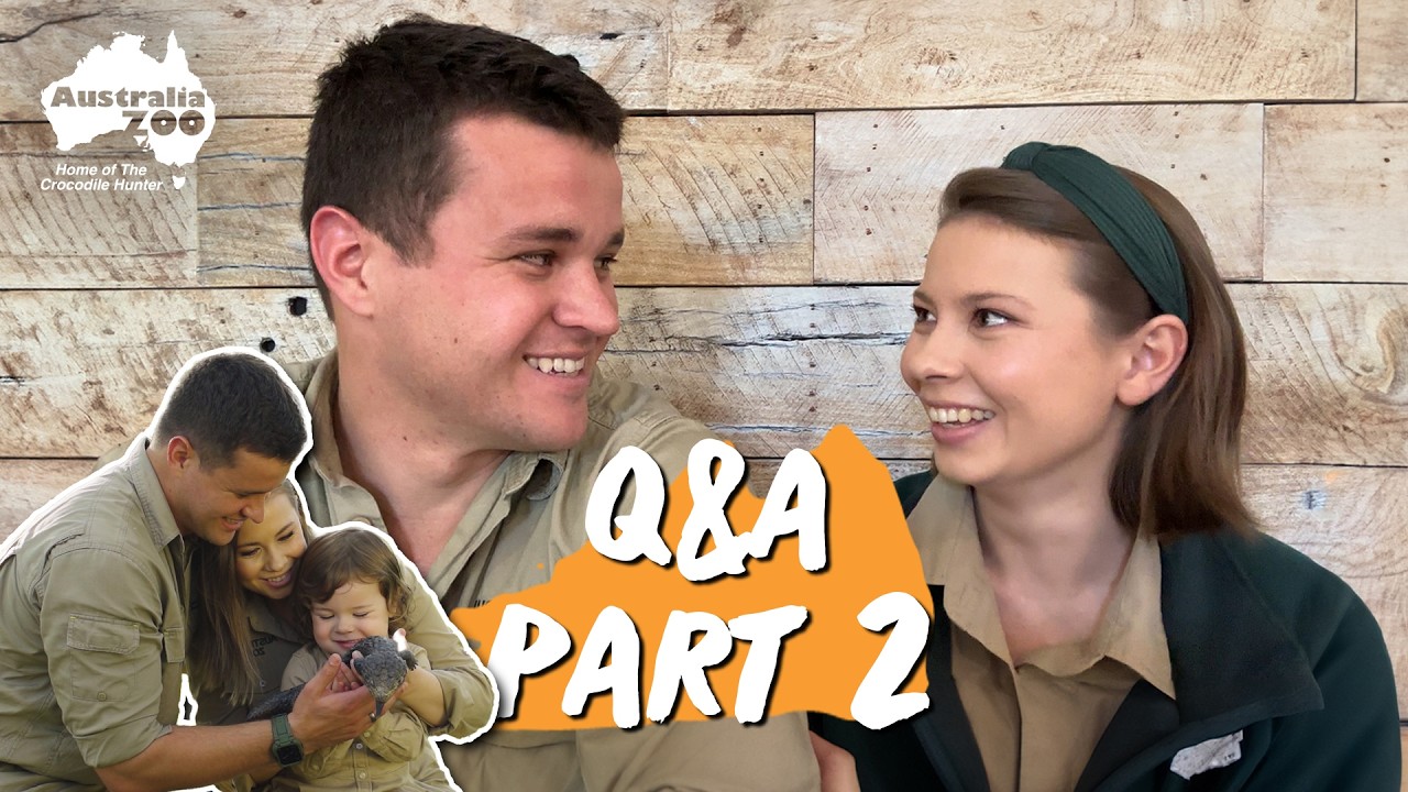 Will You Be Having More Children? | Bindi Irwin and Chandler Q&A: Part 2