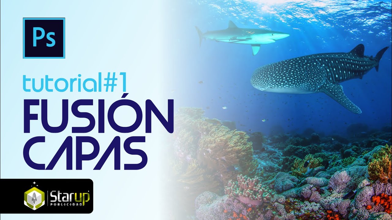 Tutorial Photoshop / Objetos Inteligentes y fusionar capas