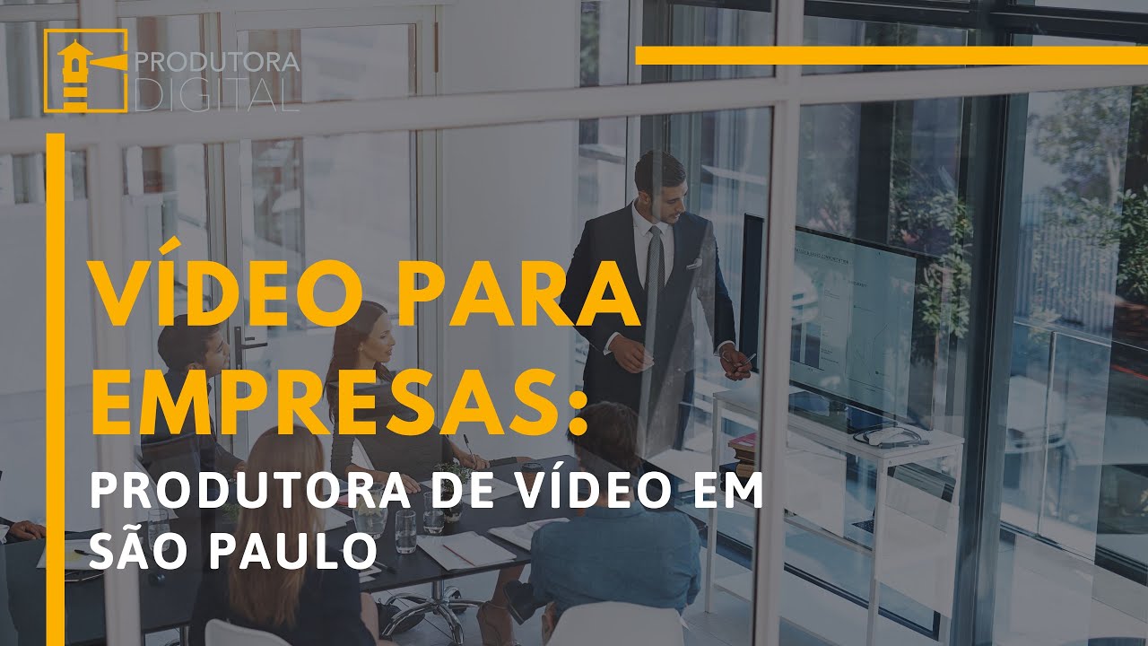 Vídeo para Empresas: Produtora de vídeos em São Paulo - Produtora Glogs