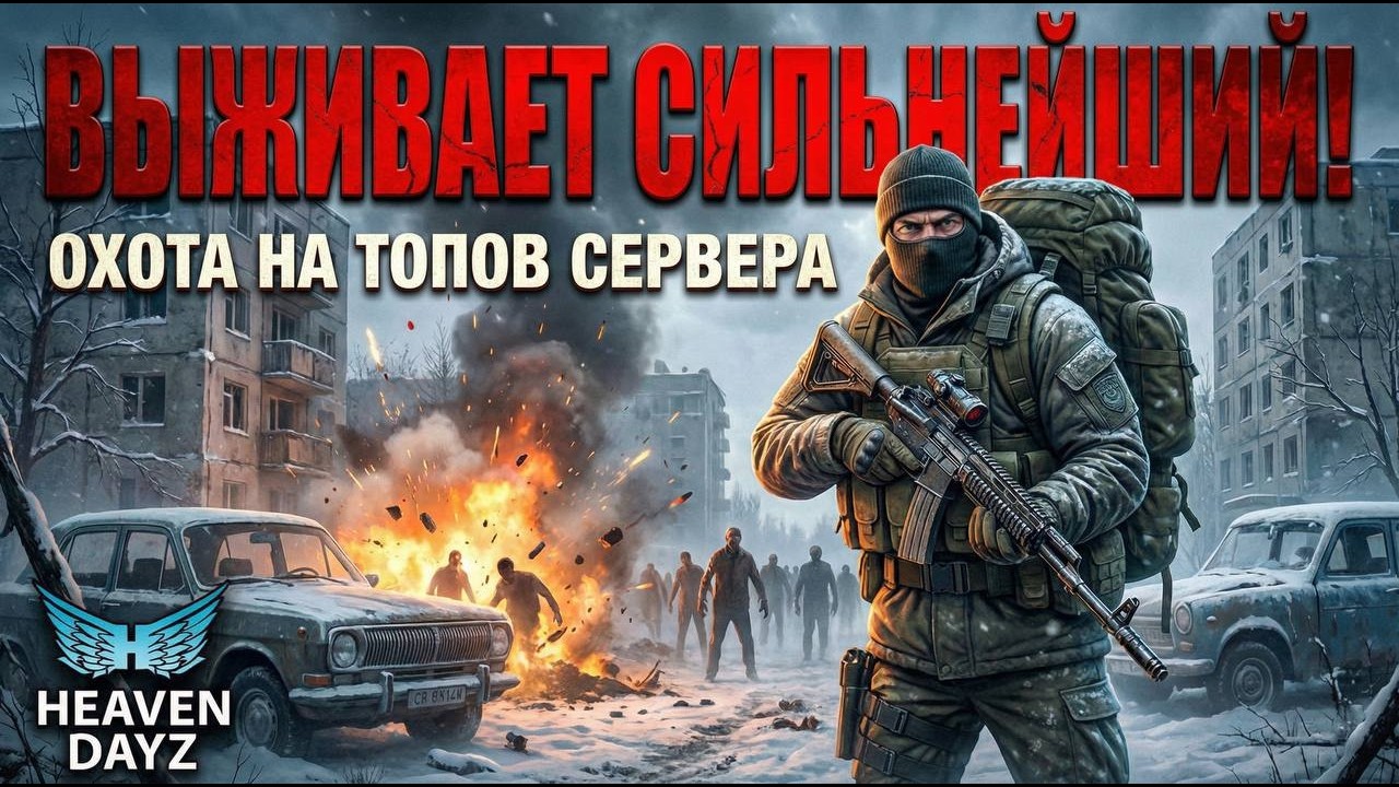 DAYZ:НОВЫЙ ВАЙП🏁 ВЫЖИВАНИЕ И ПОИСК ЛУТА  | HEAVEN DAYZ 🛸#shorts#dayz