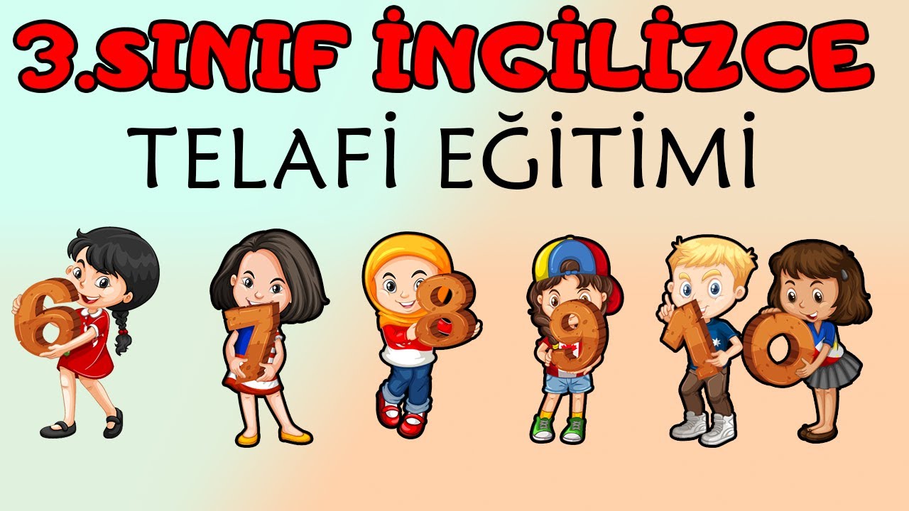 3. SINIF TELAFİ EĞİTİMİ İNGİLİZCE  | 3'ten 4'e GEÇENLER