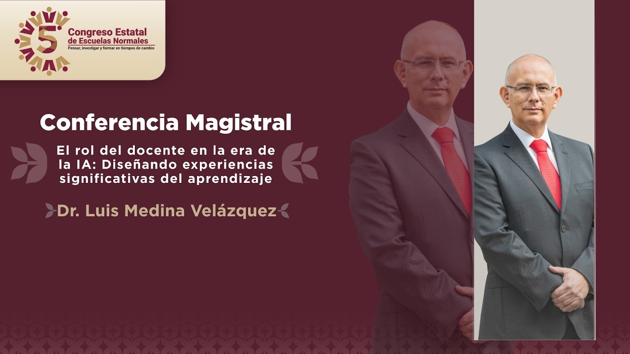 Conferencia: El rol del docente en la era de la IA: Experiencias significativas del aprendizaje