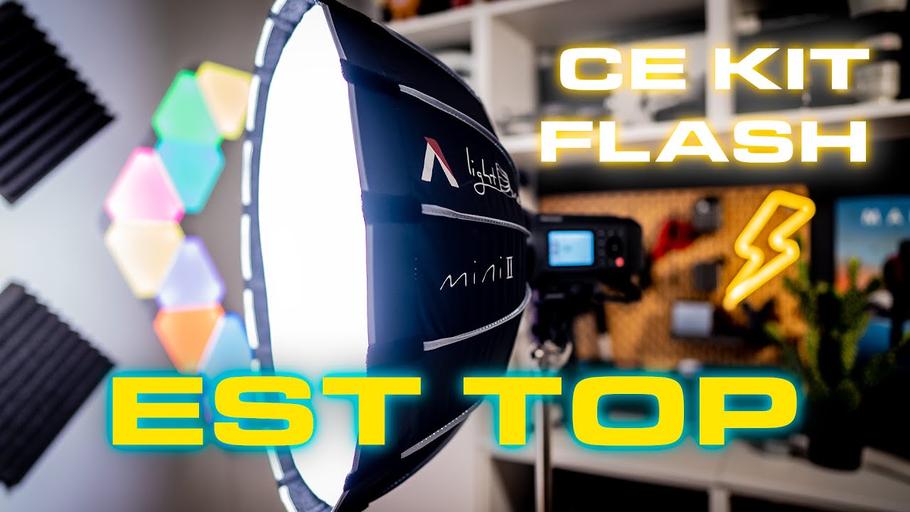 Mon premier KIT FLASH ! | Godox AD400Pro - Aputure Light Dome Mini MKII