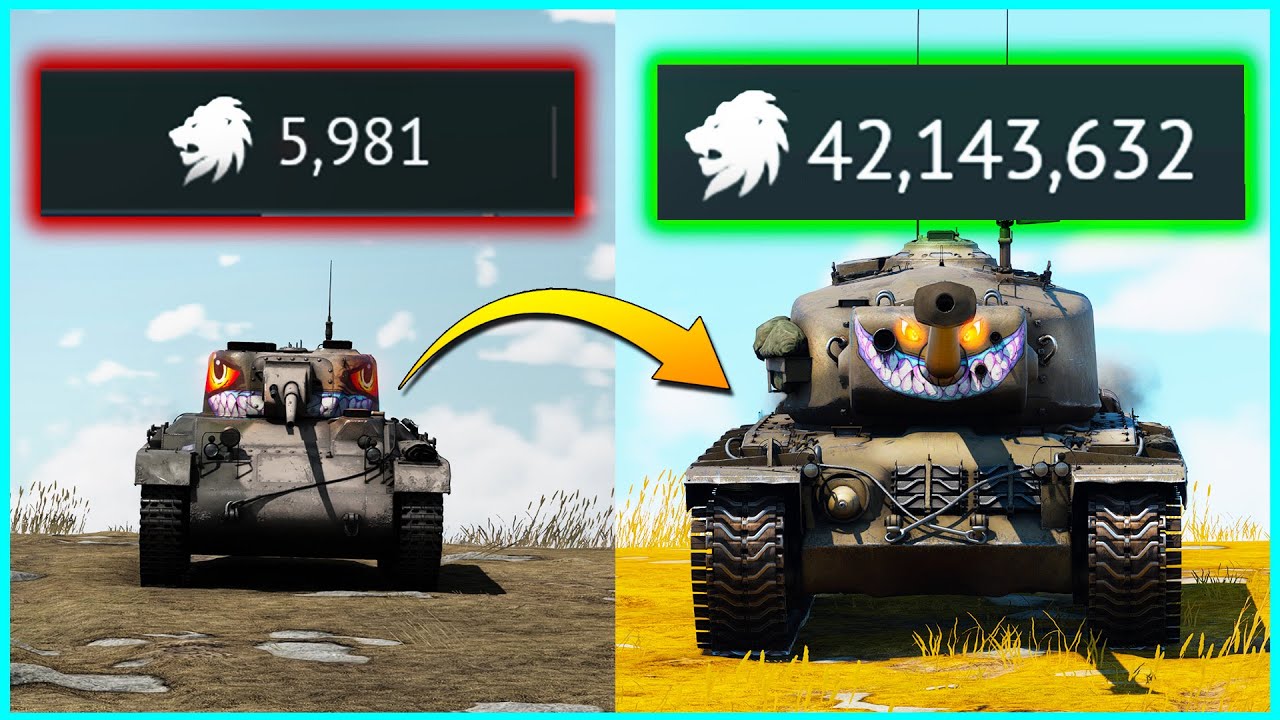 HOW YOU CAN FARM MILLIONS OF SILVER LIONS in WAR THUNDER!