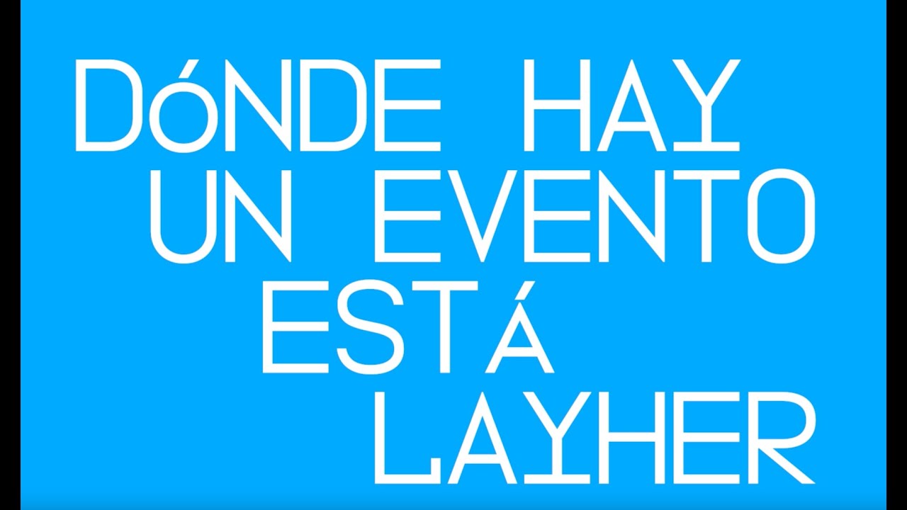 Dónde hay un evento, está Layher.