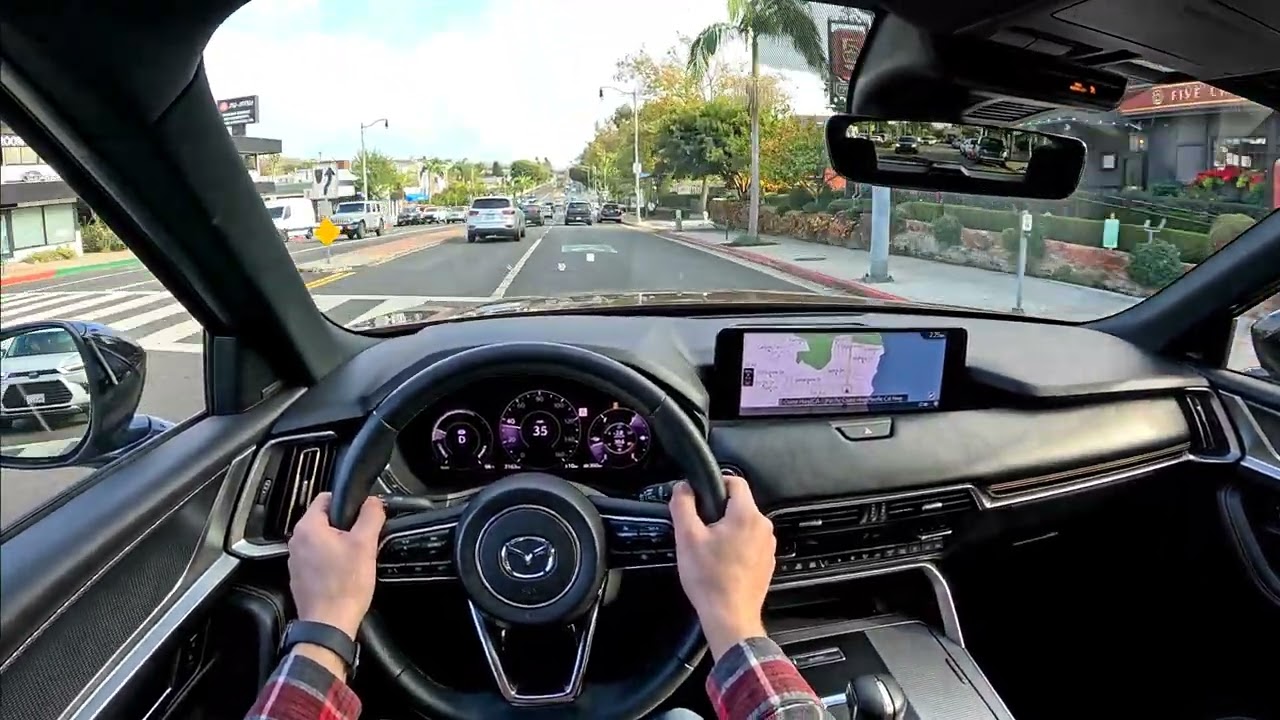 2025 Mazda CX-70 PHEV Premium Plus - POV Test Drive (Binaural Audio)