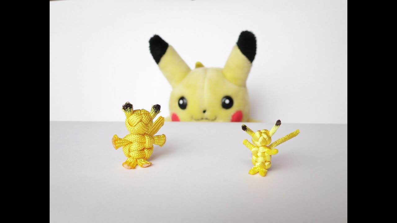 How to Make a Pikachu Inspired Paracord-Macrame Buddy- Pokemon Inspired
