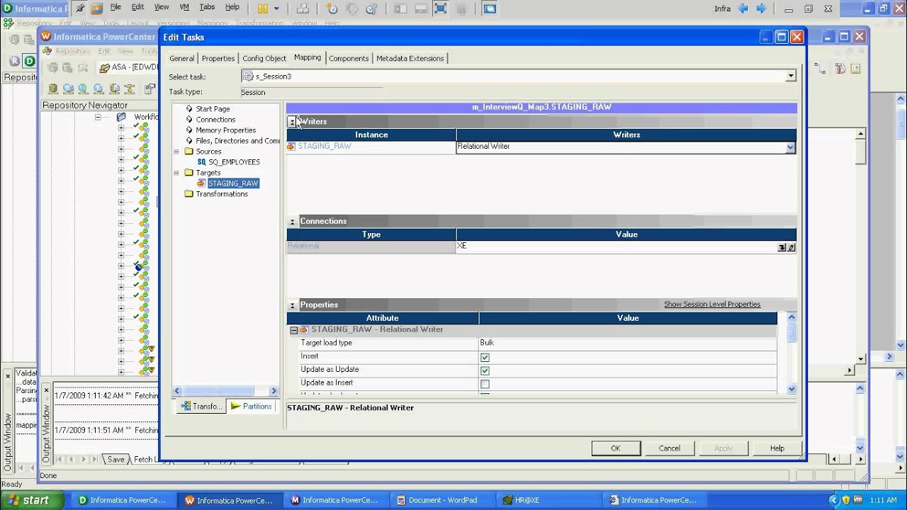 Informatica : Executing Session Conditionally Based On Workflow Variable.avi