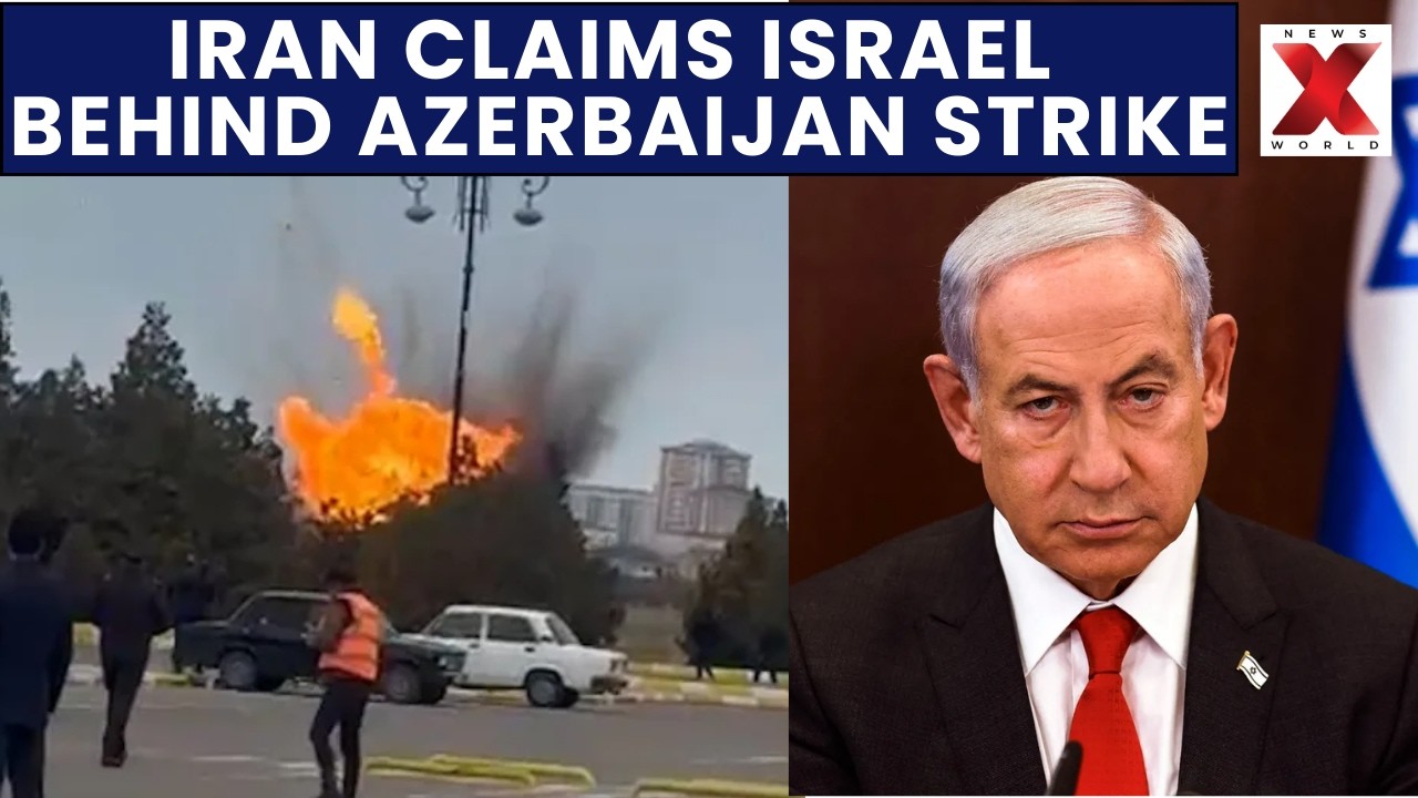 Iran Blames Israel For Azerbaijan Drone Attack As Tensions Explode | NewsX World