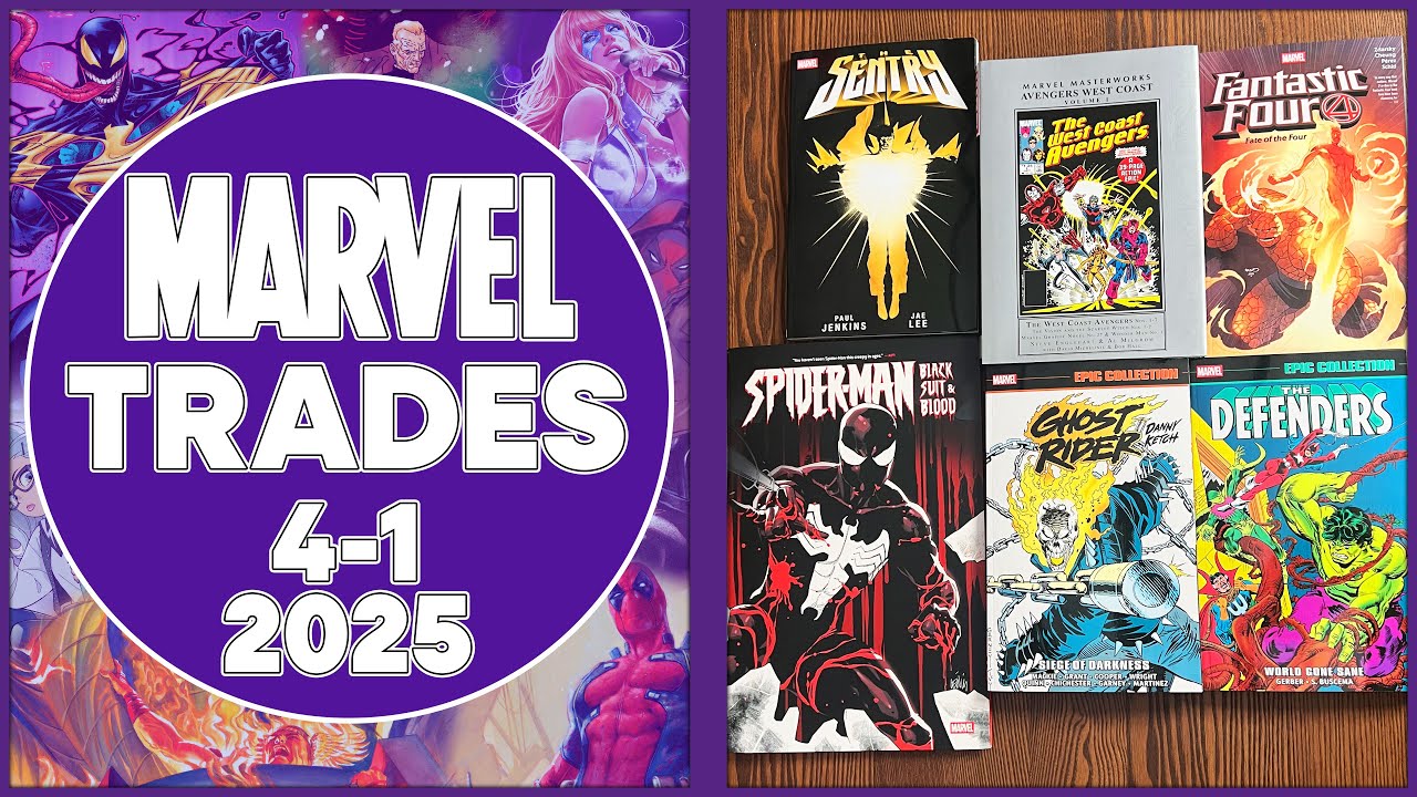 Marvel Books 4/1/25 | THE SENTRY |  GHOST RIDER: DANNY KETCH EPIC COLLECTION: SIEGE OF DARKNESS