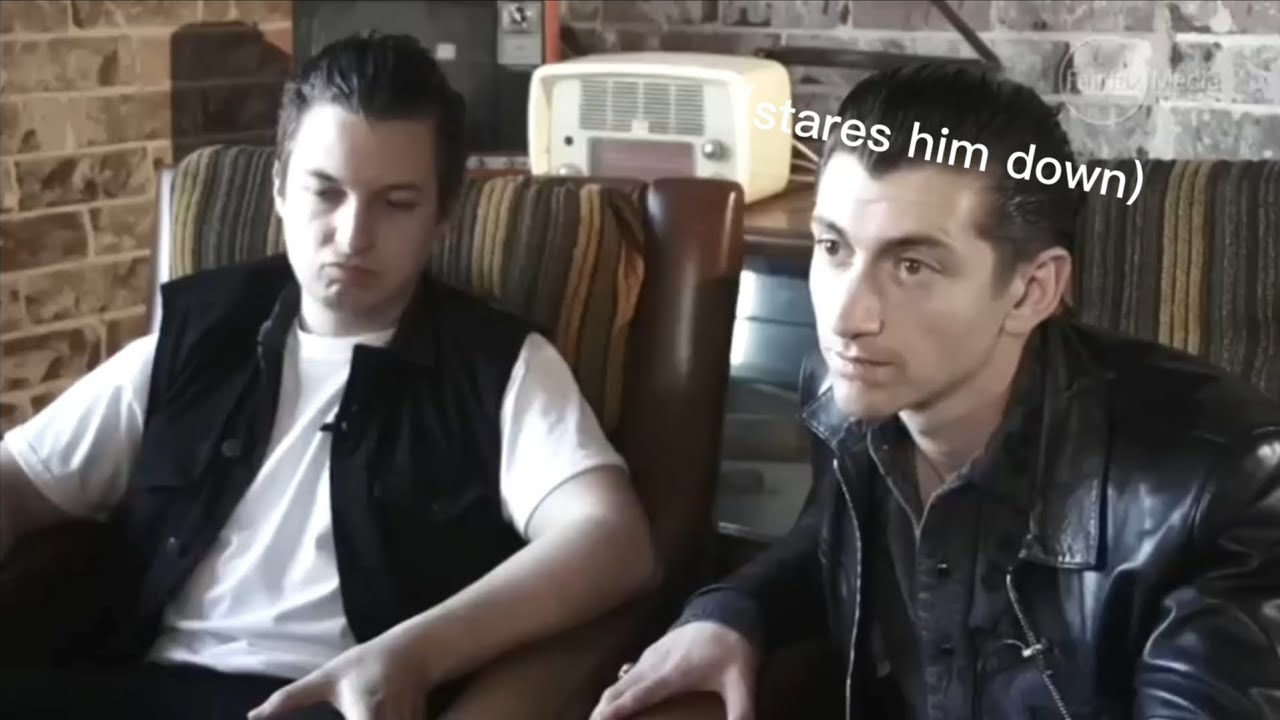 Alex Turner being awkward (with a dash of matt) for 1:35!