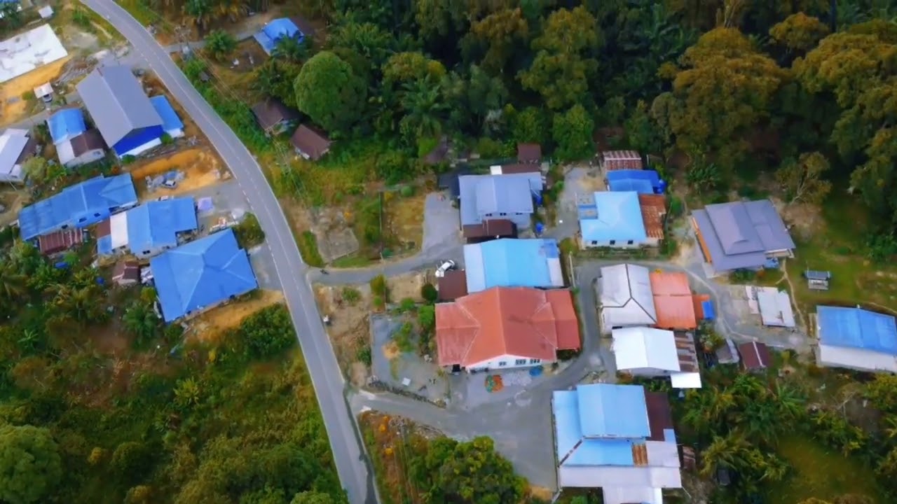 Kpg Tanah Mawang Balai Ringin Serian Sarawak (Eagle eye view) #sarawak