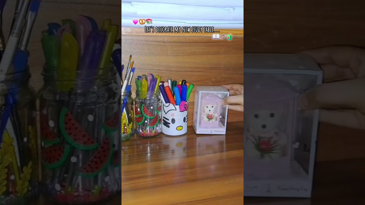 I bought a new study table....📖🪐📚🧃🥢✨️🥹🍂🫶#shortvideo #viralshorts