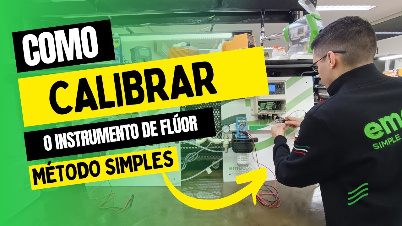 Como fazer a CALIBRAÇÃO do LD Fluor