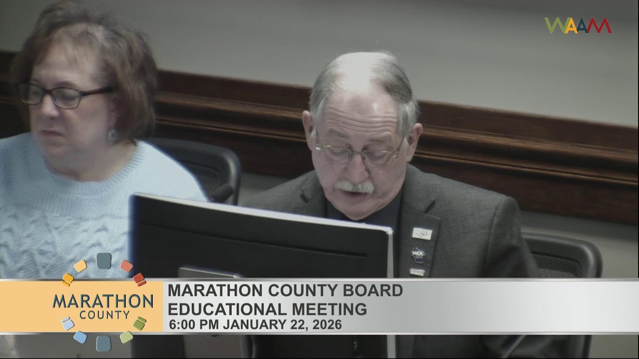 Marathon County Educational Meeting - 1/22/26