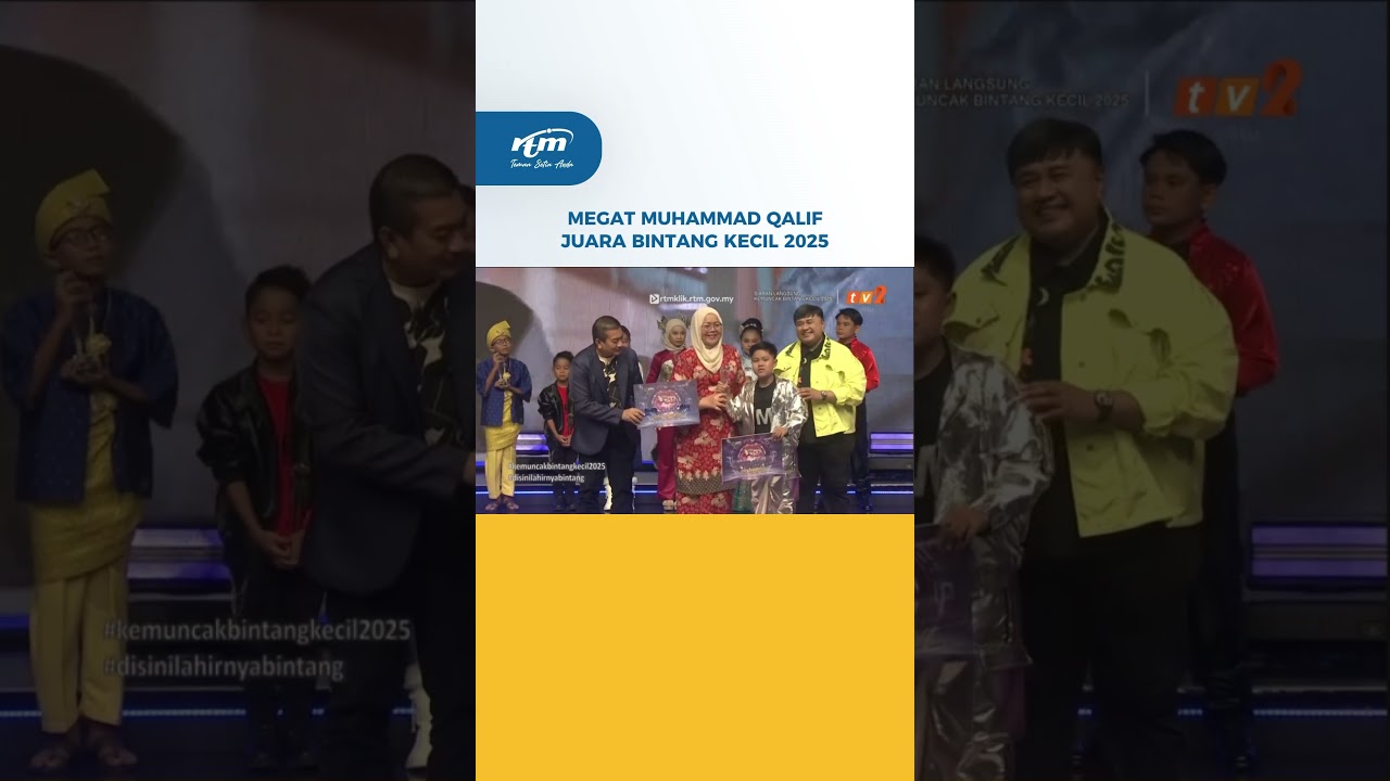 Adik Megat mengungguli Kemuncak Bintang Kecil 2025 setelah dinobatkan juara!