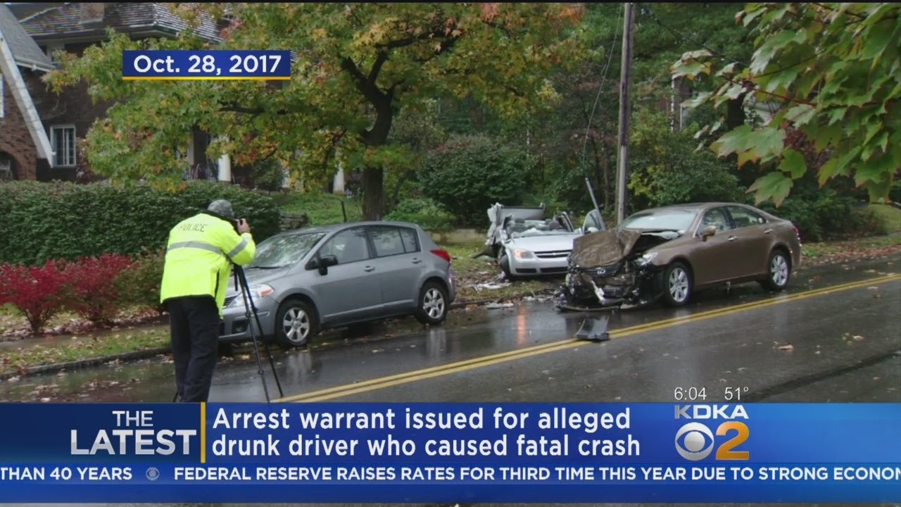 Police Issue Warrant For Alleged Drunk Driver Wanted In Fatal Point Breeze Crash