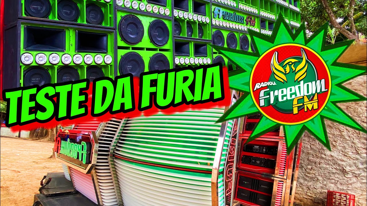 TESTE DA FREEDOM FM NO FESTEJO DE SÃO SEBASTIÃO EM SÃO VICENTE FERRER.