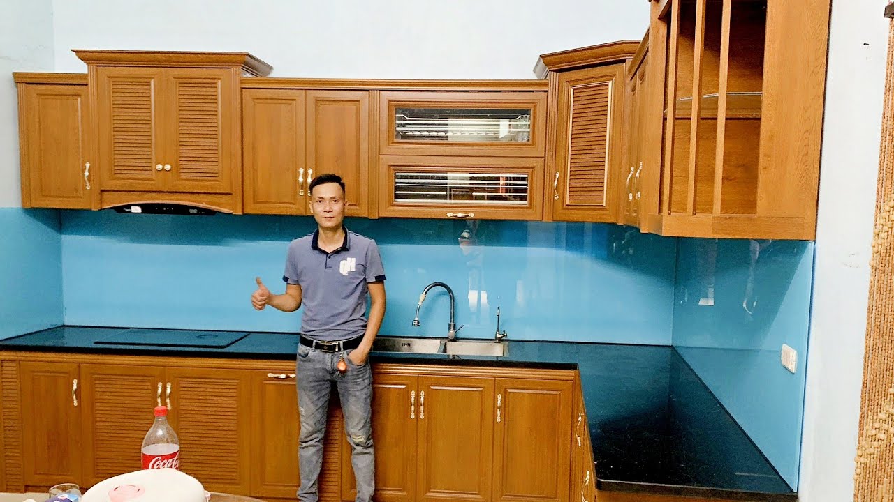 Chi tiết rất nhỏ tạo lên bộ tủ bếp bền,đẹp - báo giá tủ bếp tại Lã Côi,Yên Viên,Gia Lâm