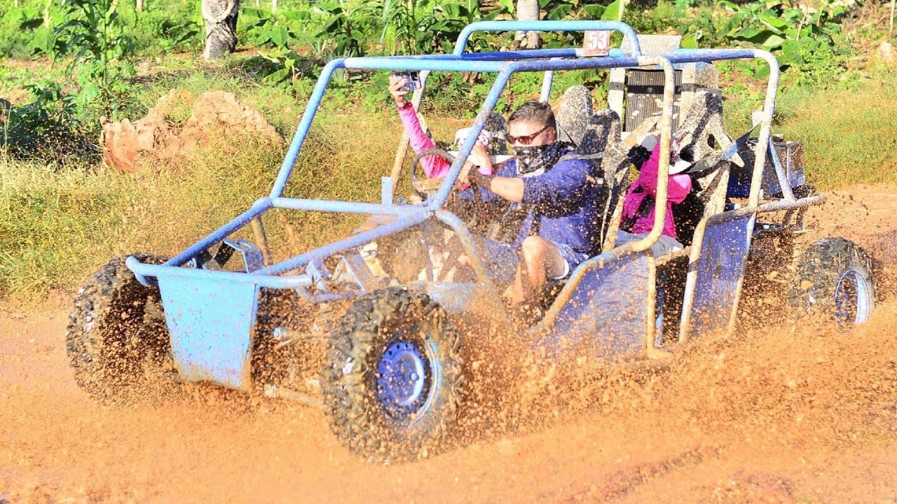 PUNTA CANA OFF ROAD DUNE BUGGY ADVENTURE AND AMAZING WATER CAVE | SKYE and Family
