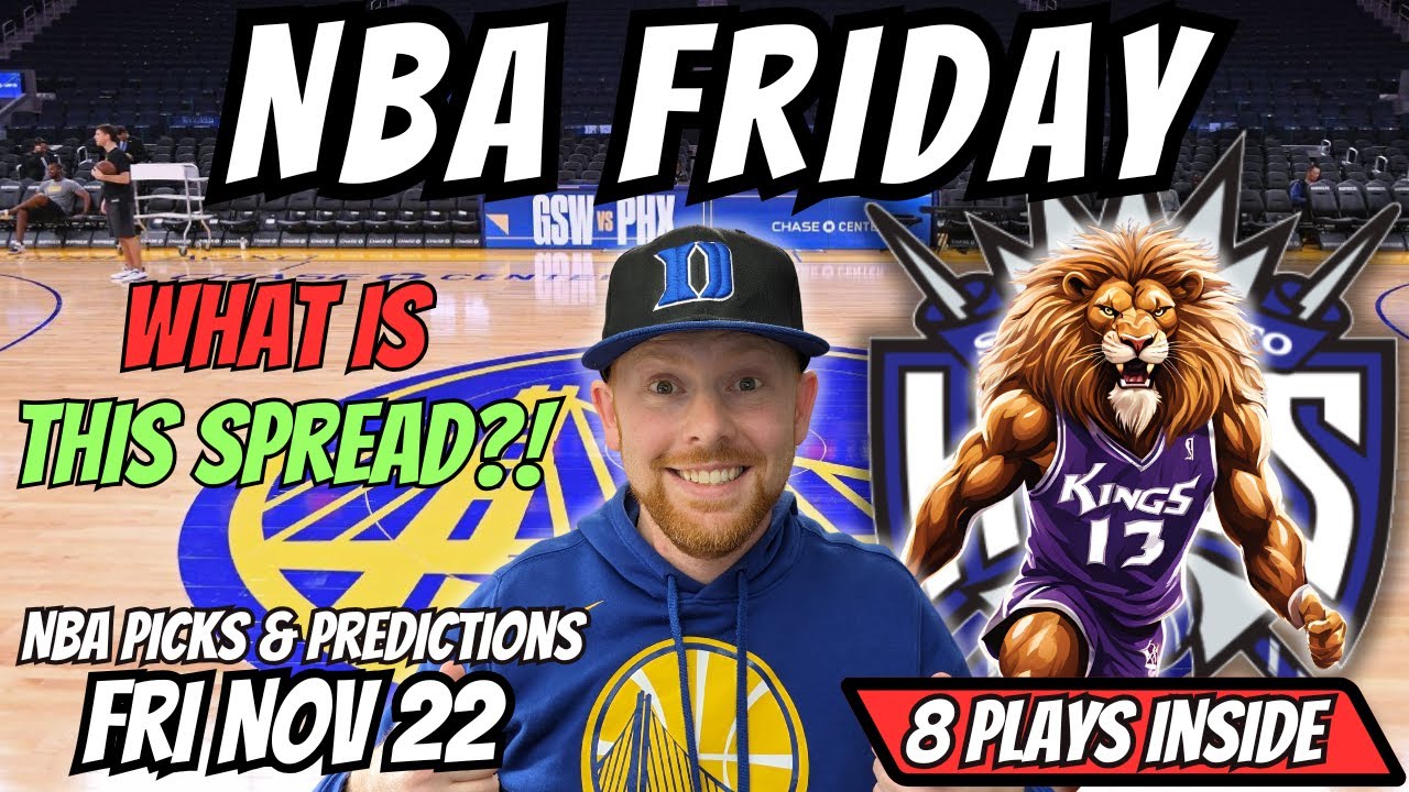 NBA Picks Today 11/22/2024 | Free NBA Best Bets, Predictions & Player Props Friday