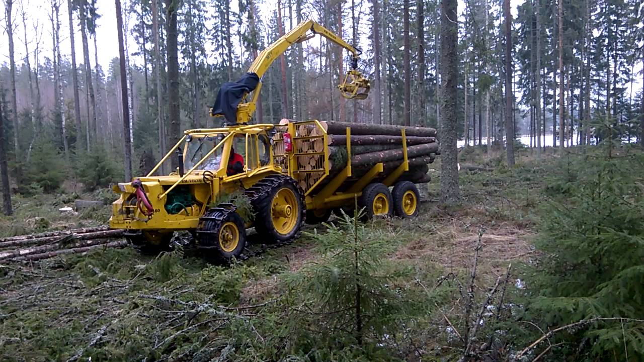 volvo sm 460  ja kuusikuorma 03.2016