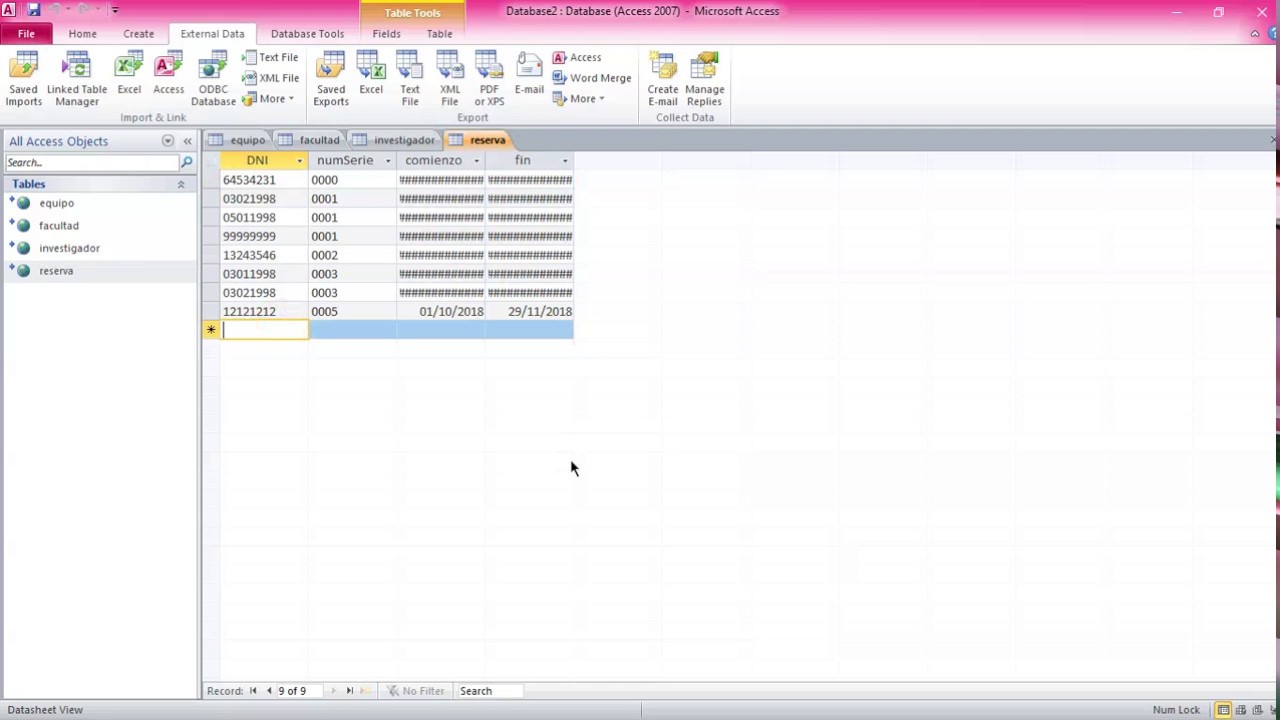 Conectar Access con MySQL con ODBC